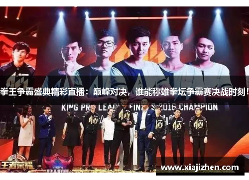 拳王争霸盛典精彩直播：巅峰对决，谁能称雄拳坛争霸赛决战时刻！
